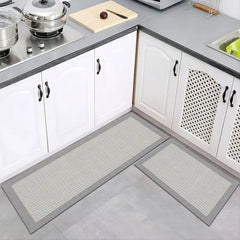 2-Pack Durable Kitchen Floor Mats, Non-Slip & Waterproof