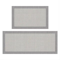 2-Pack Durable Kitchen Floor Mats, Non-Slip & Waterproof